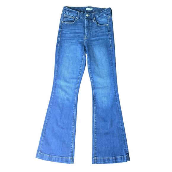 Good American Good Legs Flare Jeans - Size 2/28 - Picture 1 of 12
